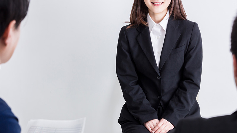 美容クリニックの面接で、